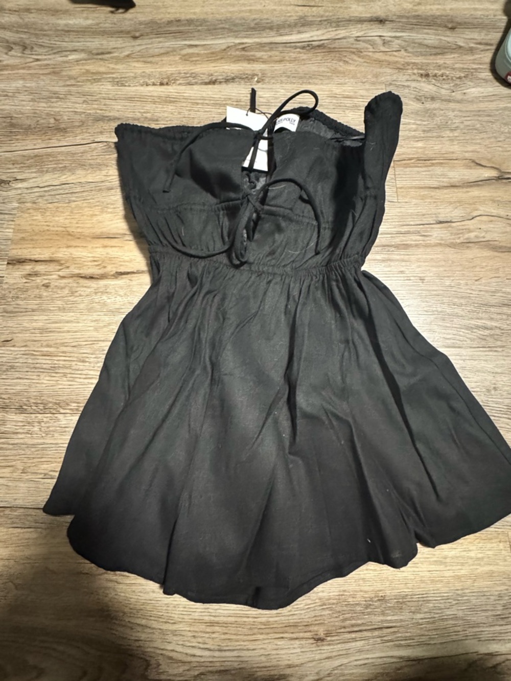 PRINCESS POLLY | Kassidi Strapless Romper Black